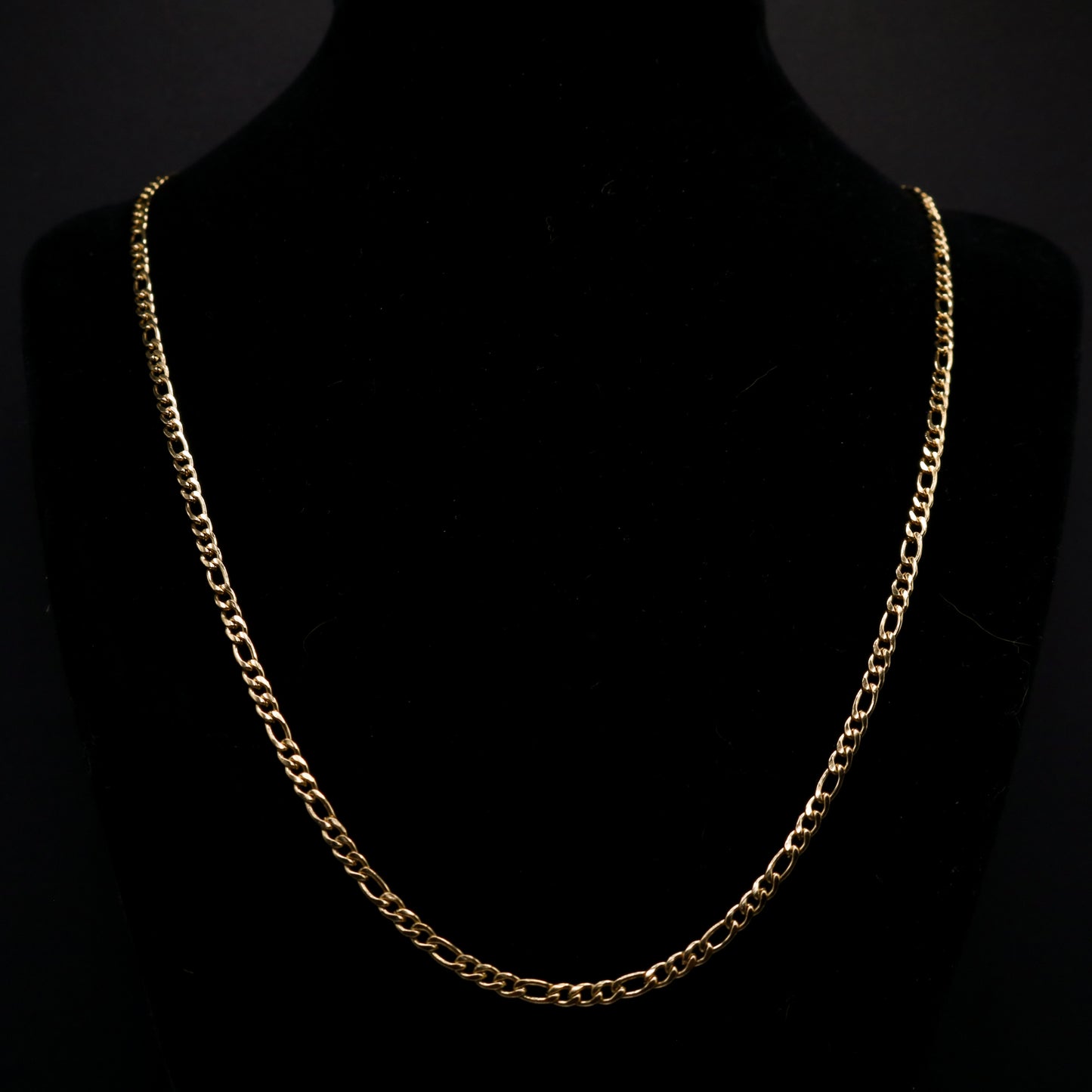 Gold Figaro Chain 3mm