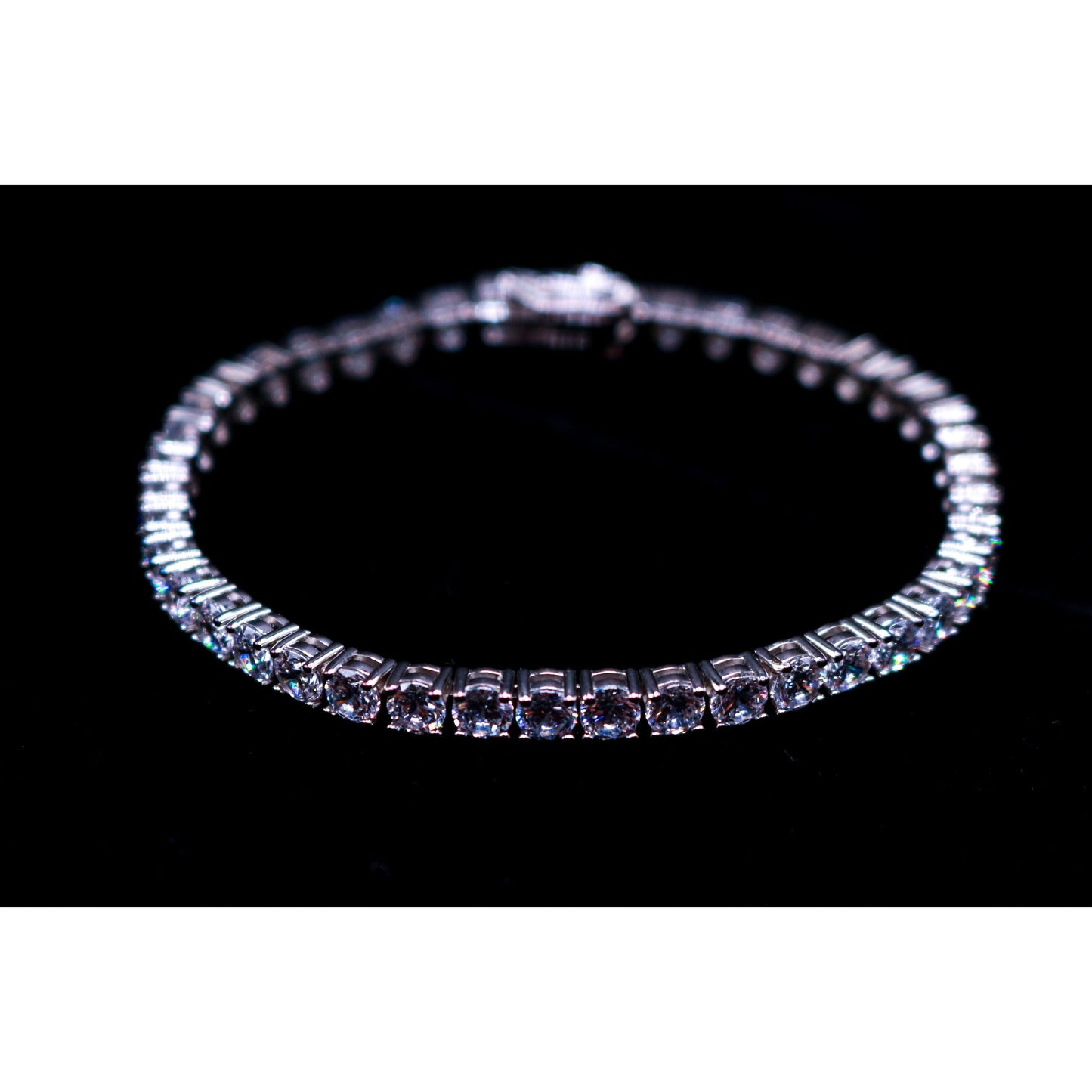 Sterling Silver 925 Tennis Bracelet 4mm